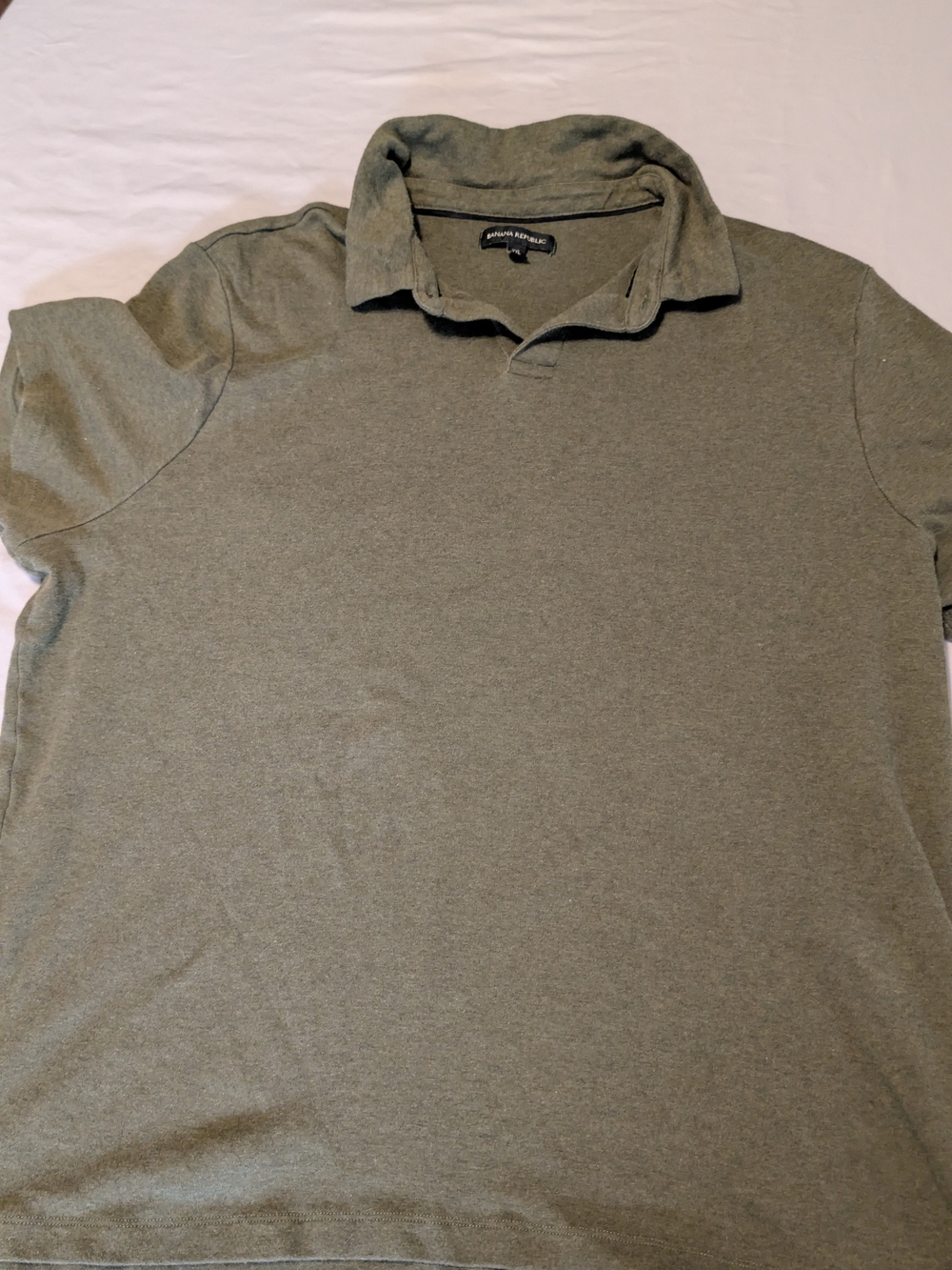 Banana Republic Men's Polo - Olive